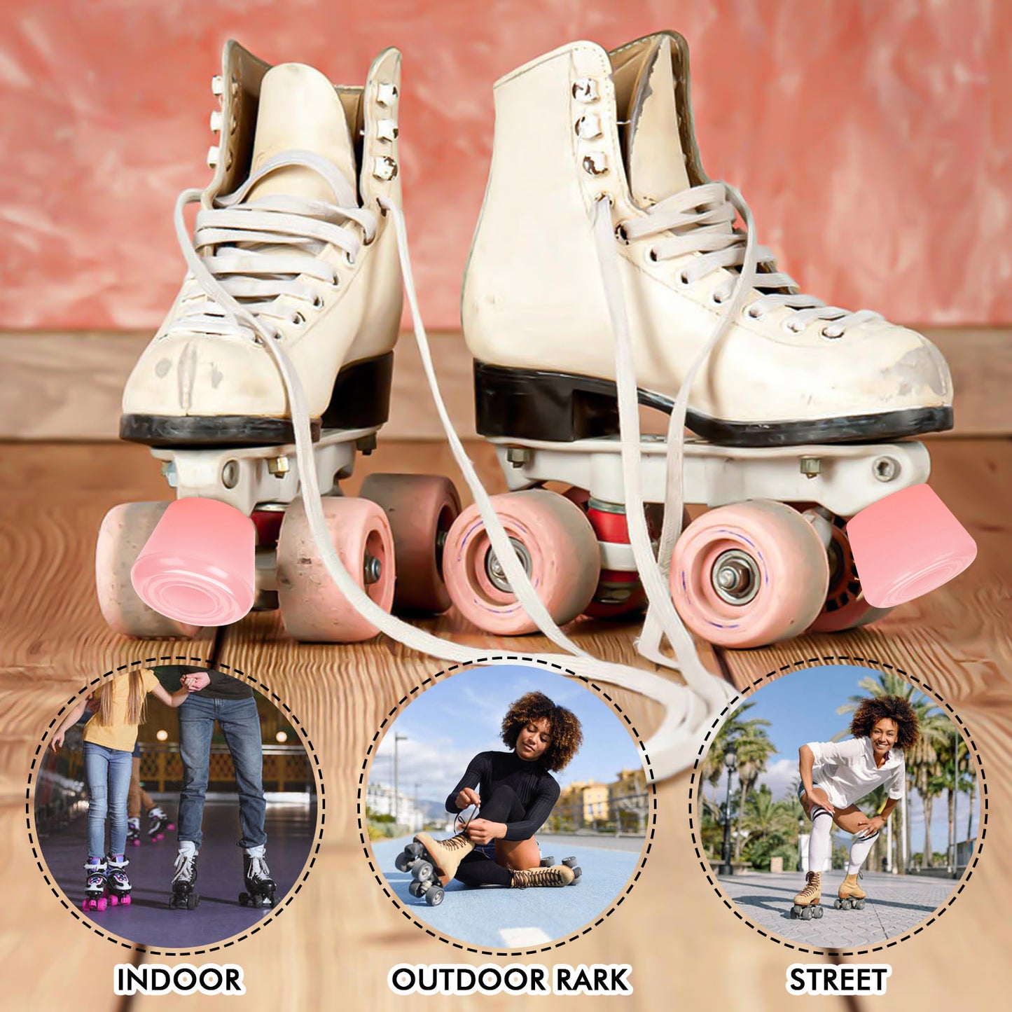 Roller Skates Toe Stops Plugs