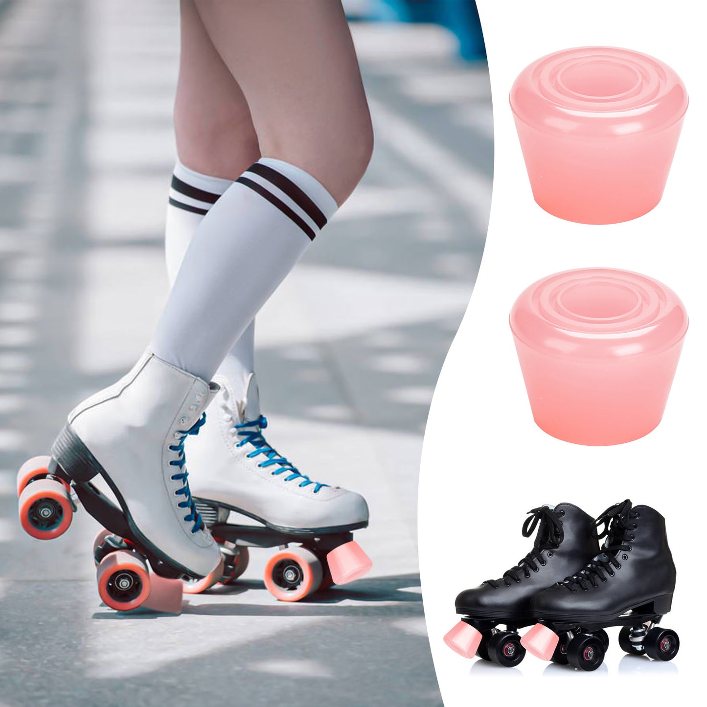 Roller Skates Toe Stops Plugs